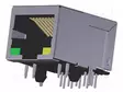 LIITIN: RJ45 - PIN: 8 - KULLATTU - KULMA - NAARAS - PORTTIEN LUKU: 1 - RJ liittimet - ARJM11B3009ABE-1 - 1