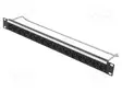 LIITIN: XLR - PATCH PANEL - UROS - RUUVATTU - RUUVIKIERRE: M3 - RACK - XLR liittimet ja tarvikkeet - CP30181 - 1