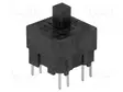 MIKROKYTKIN TACT - DPST-NO + DPST-NC - AS: 2 - 0,025A/120VDC - THT - TACT mikrokytkimet - MEC15401 - 1