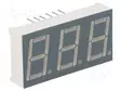 NÄYTTÖ: LED - 7-SEGMENTTINÄYTTÖ - 14,2MM - 0,56" - MERK.LKM: 3 - ANODI - 7-segmenttinäytöt - FYT-5631BUHR-21 - 1