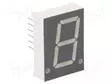 NÄYTTÖ: LED - 7-SEGMENTTINÄYTTÖ - 20,4MM - 0,8" - MERK.LKM: 1 - PUNAINEN - 7-segmenttinäytöt - FYS-8011AUHR-21 - 1