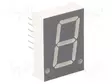 NÄYTTÖ: LED - 7-SEGMENTTINÄYTTÖ - 20,4MM - 0,8" - MERK.LKM: 1 - PUNAINEN - 7-segmenttinäytöt - FYS-8011BUHR-21 - 1