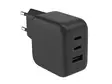 Quick USB charger with GaN Fast Technology - 3 outputs - USB-A & 2 x USB-C - 67W - Hakkuriteholähteet - PSS6EUSB51 - 1