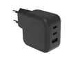 Quick USB charger with GaN Fast Technology - 3 outputs - USB-A & 2 x USB-C - 67W - Hakkuriteholähteet - PSS6EUSB51 - 2