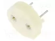 RASIA - THT - TR5 - 6,3A - TERMOPLASTINEN - 5,08MM - VALKOINEN - 250VAC - Sulakepitimet - 886001 - 1