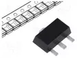 REGULAATTORI KIINTEÄ JÄNNITE - 5V - 0,1A - Regulaattorit kiinteällä jännitteellä - AS78L05RTR-G1 - 1