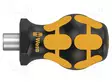 RUUVITALTTAKAHVA - ESD - STUBBY - VARSI: C6,3MM - 1/4" - 54MM - Ruuvimeisselit ja sarjat - WERA.05008881001 - 2