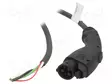 EMOBILITY: CABLE - 1X0.56MM2,3X5.3MM2 - 250VAC - 10KW - IP44 - 7.5M - 41A - Sähköauton latauskaapelit - 8831754004440A1 - 1