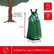 Tree watering bag - 75 L - 420 g/m² - Puutarhaletkut, liittimet ja kastelu - TWB001 - 5