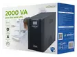 UPS VIRTALÄHDE - 1,2KW - 2KVA - 220V - IEC C13 X4,USB B-PISTORASIA - UPS ja tietokeneen virtalähteet - EG-UPS-PS2000-01 - 5