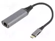 USB ADAPTERI ETHERNETILLE - RJ45-PISTORASIA,USB C-PISTOKE - PNP - Tietokonetarvikkeet - muut - A-USB3C-LAN-01 - 1