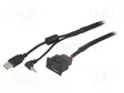 USB/AUX-ADAPTERI - MITSUBISHI - MITSUBISHI ASX 2010->2019 - Autopistokelaturit ja virtalähteet - 44-1202-001 - 1
