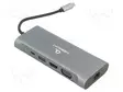 USB HUB - USB 3.1 GEN 1 - CABLEXPERT - PNP - HARMAA - PORTTIEN LUKU: 10 - Tietokonetarvikkeet - muut - A-CM-COMBO7-01 - 2
