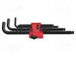 WRENCH: HEX KEY-SET - HEX PLUS - 9PCS. - Kuusiokolo- ja TORX avaimet - WERA.05073596001 - 3