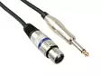 XLR CABLE PRO, XLR FEMALE TO 6.35mm JACK MONO MALE (6m) - Kaiutinkaapelit - PAC111 - 1