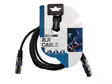 XLR CABLE PRO, XLR MALE TO XLR FEMALE BLACK (3m) - Kaiutinkaapelit - PAC121 - 2