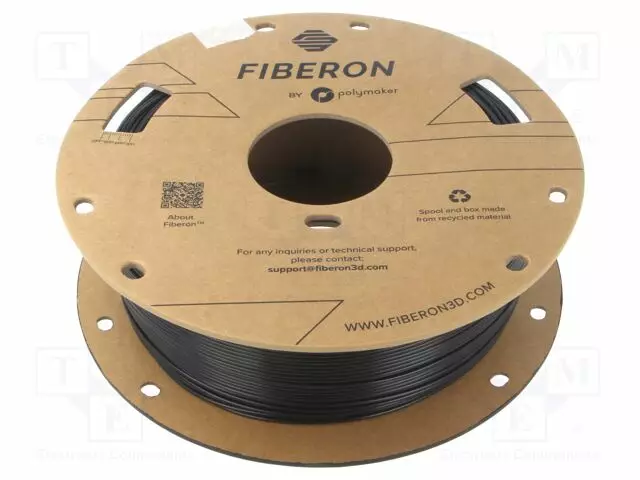 3D FILAMENTTI PETG-ESD - 1,75MM - MUSTA - 250÷290°C - 500G - FIBERON™ - ESD - 3D Filamentit - FB03001 - 1