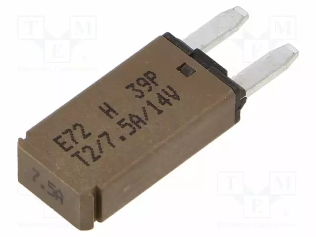 7,5A - 14VDC - AUTOSULAKE - Autosulakkeet - E72-75H-4-01 - 1