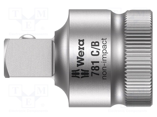 ADAPTERI - 1/2",3/8" NELIÖNMUOTOINEN - Hylsyavaimet - WERA.05042674001 - 1