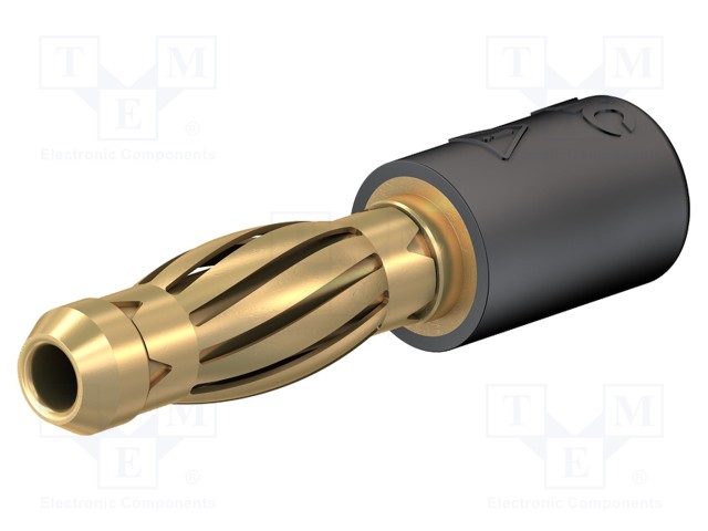 LABORATORY CONNECTOR: 4MM BANANA - ADAPTER - 25A - 30VAC - 60VDC - Banaaniliittimet 4mm - R42-A-21 - 1