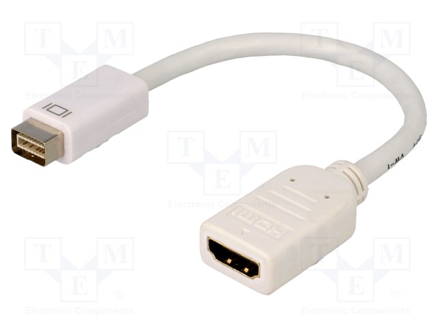 ADAPTERI - DVI MINI PISTOKE,HDMI-PISTORASIA - 0,21M - HDMI, DVI, DisplayPort johdot - MA.1620.2111 - 1