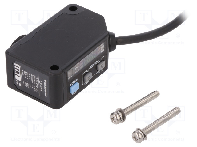 ANTURI: MERKKI - MITTA-ALUE: 0÷10MM - NPN - DARK-ON,LIGHT-ON - 50MA - Teollisuus optiset anturit - LX-101 - 1