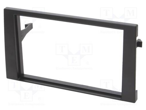 AUTORADION KEHYS - AUDI,SEAT - 2 DIN - MUSTA - Kehykset autoradioille - RAM-40.651 - 1