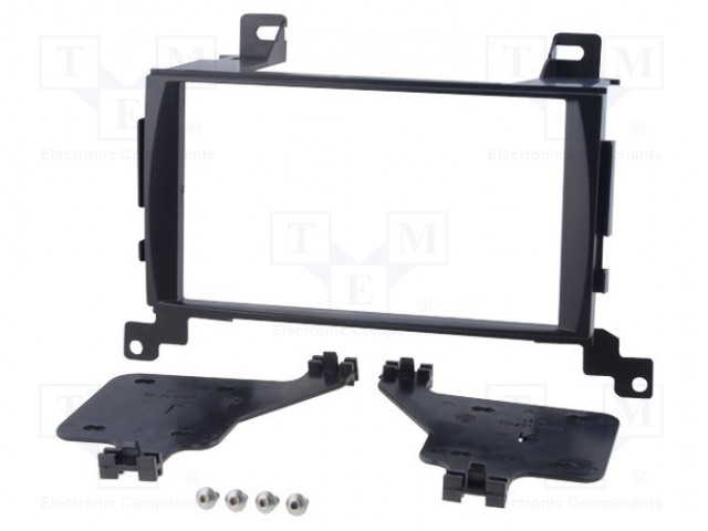 AUTORADION KEHYS - HYUNDAI - 2 DIN - MUSTA - Kehykset autoradioille - RAM-40.461 - 1