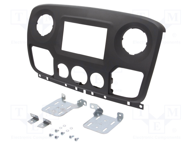 AUTORADION KEHYS - NISSAN,OPEL,RENAULT - 2 DIN - MATTAMUSTA - Kehykset autoradioille - RAM-40.510.1 - 1