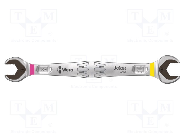 AVAIN - LITTEÄ - 8MM,10MM - JOKER 6002 - L: 141MM - Vääntötyökalut ja kiintolenkit - WERA.05020259001 - 1
