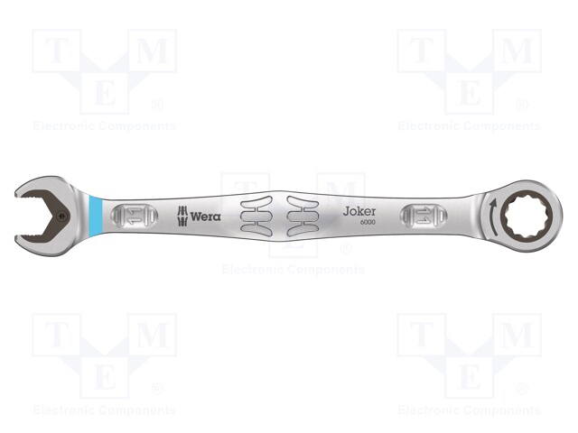 WRENCH: COMBINATION SPANNER - RATTLE - 11MM - STEEL - JOKER 6000 - Vääntötyökalut ja kiintolenkit - WERA.05073271001 - 1