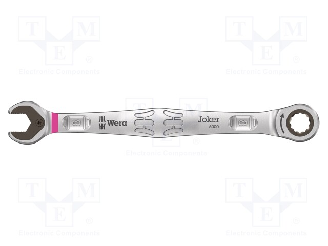 AVAIN - LITTEÄ-HYLSYAVAIN,VARUSTETTU RÄIKÄLLÄ - 8MM - TERÄS - Vääntötyökalut ja kiintolenkit - WERA.05073268001 - 1