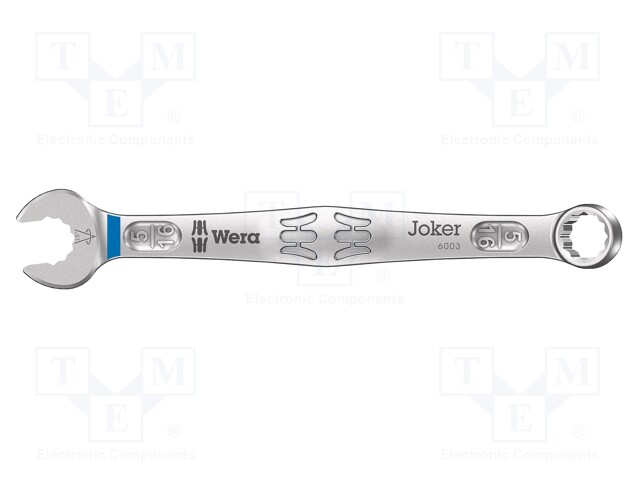 AVAIN - TUUMA-LITTEÄ-HYLSYAVAIN - TERÄS - JOKER 6003 - 115MM - 5/16" - Vääntötyökalut ja kiintolenkit - WERA.05020211001 - 1