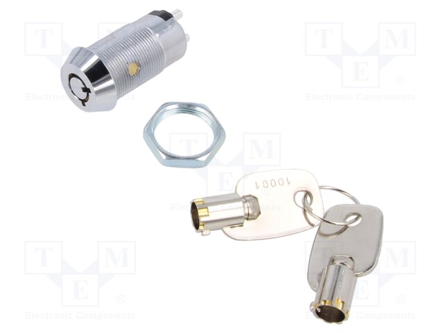 AVAINKYTKIN - ASENNOT: 2 - KYTK.TAPA: OFF-ON - Avainkytkimet - KO113B10001 - 1