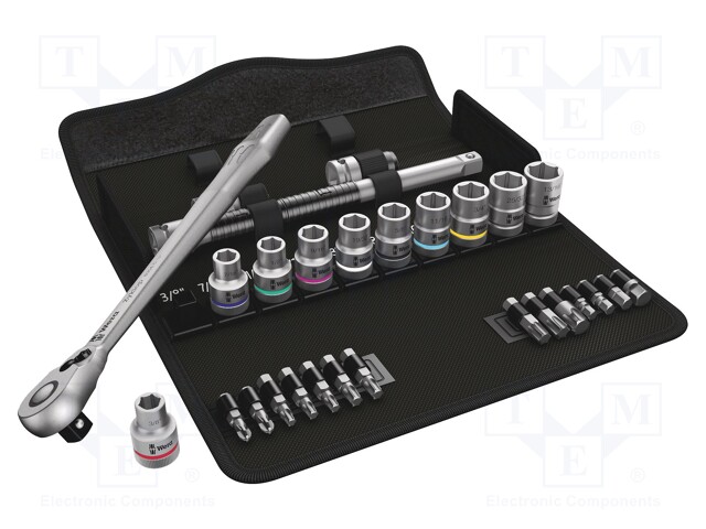 AVAINSARJA - HYLSY-1/2" - ZYKLOP - 28KPL - Hylsyavainsarjat - WERA.05004081001 - 1