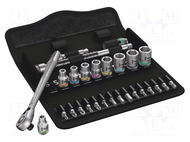 AVAINSARJA - HYLSY-1/4" - 28KPL - Hylsyavainsarjat - WERA.05004018001 - 1