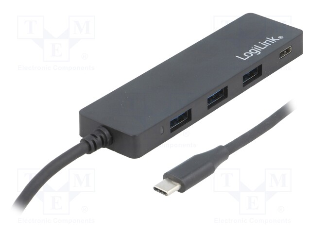 USB HUB - USB A-PISTORASIA X3,USB C RASIA,USB C-PISTOKE - PNP - Tietokonetarvikkeet - muut - UA0311 - 1
