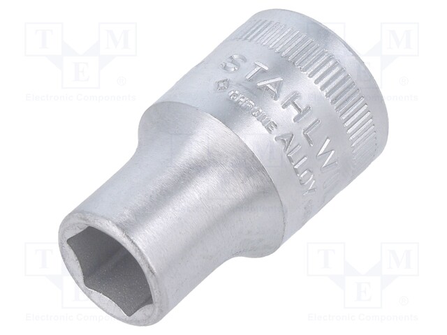 HYLSY - 6-KULMA,HYLSY-HEX 11MM - 1/2" - 38MM - KROMATTU TERÄS - Hylsyavaimet - ST-3030011 - 1