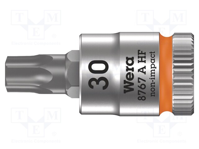 HYLSY - HYLSY-TORX® - TX30 - 1/4" - 28MM - KROMI-VANADIINITERÄS - Hylsyavaimet - WERA.05003369001 - 1