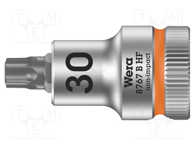 HYLSY - HYLSY-TORX® - TX30 - 3/8" - 35MM - KROMI-VANADIINITERÄS - Hylsyavaimet - WERA.05003066001 - 1