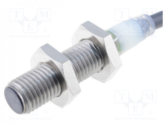 INDUKTIIVINEN ANTURI - OUT: 2-JOHTOINEN NO - 0÷2MM - 12÷24VDC - M8 - Teollisuus induktiiviset anturit - E2AS08KS02WPD1 - 1