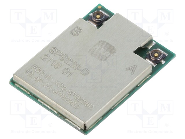 IOT MODUULI - BLUETOOTH: 5.0 - 16DBM - WIFI - SMD - 16X12X1,7MM - IoT (WiFi/Bluetooth) moduulit - SPB228-D-1 - 1