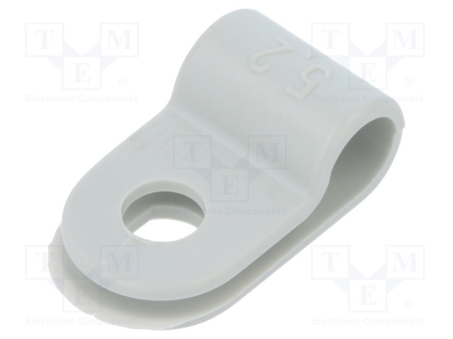 JOHTOKIINNIKE - ØNIPUN : 5,2MM - Metalliset nippusiteet ja kiinnityspanna - OBO-2222051 - 1
