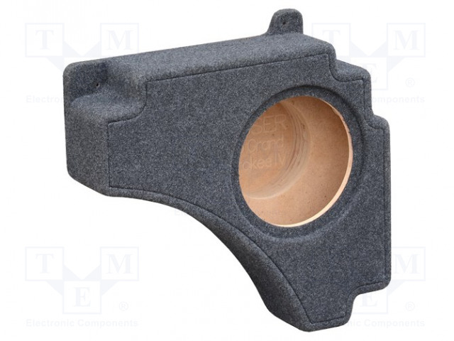 KAIUTINKOTELO - MDF - HARMAASÄVYINEN SEKOITUS - 250MM - VIISTO: 275MM - Autokaiutinkotelot - OBGL.JEEP.01 - 1