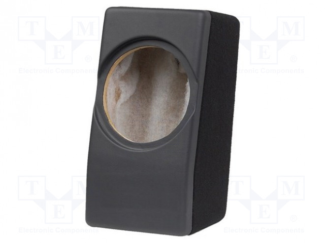 KAIUTINKOTELO - MDF - MUSTA - 200MM - VIISTO: 217MM - MERCEDES - 8L - Autokaiutinkotelot - OBGL.MERCEDES.01 - 1