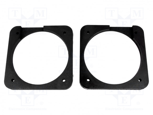 KAIUTTIMEN KOROKERENGAS - MDF - 130MM - VOLVO - KYLLÄSTETTY - 2KPL - Kaiuttimen MDF soviterenkaat - D.MDF.VOLVO01 - 1