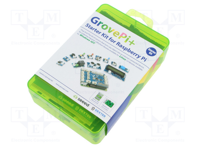 KEHITYSALUSTA - GROVEPI+ STARTER KIT FOR RASPBERRY PI A+,B,B+&2,3 - Kehityspaketit - muut - SEEED-110060161 - 1