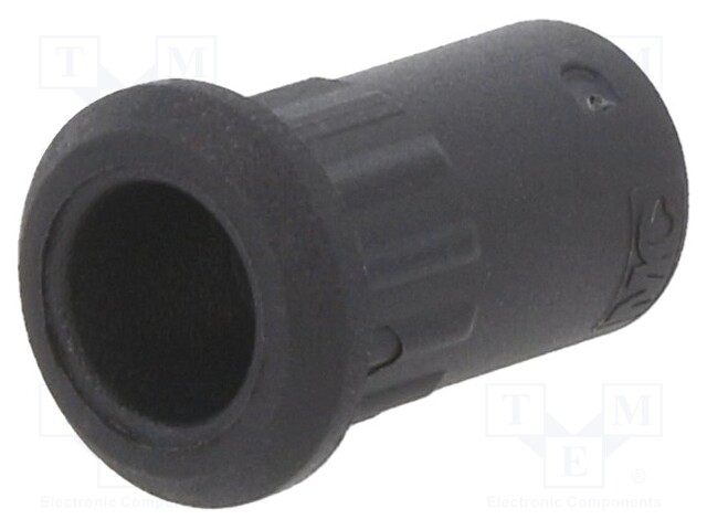 25A - 20.5MM - MUSTA - 4MM BANANA SOCKET - Banaanijatkoliittimet - I-EB4-I-21 - 1
