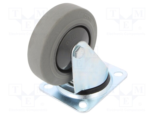 KULJETUSPYÖRÄ - Ø: 100MM - W: 32MM - H: 128MM - VÄÄNTÖ-150KG - TERÄS - Kuljetuspyörät - KPE-WTE-100K1 - 1