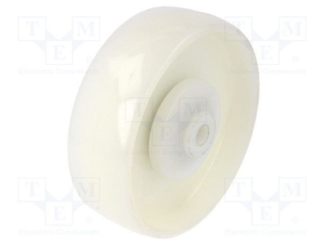 KULJETUSPYÖRÄ - Ø: 125MM - W: 37MM - 300KG - POLYAMIDI - SHORE-KOVUUS: 70 - Kuljetuspyörät - POB-12510K1 - 1